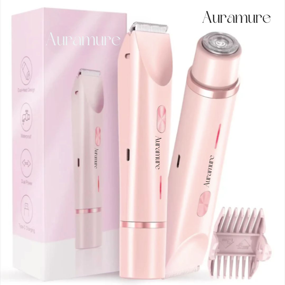 2 in 1 Auramure SoftTouch Trimmer & Shaver